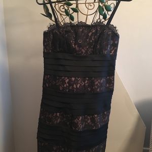 INC black lace dress